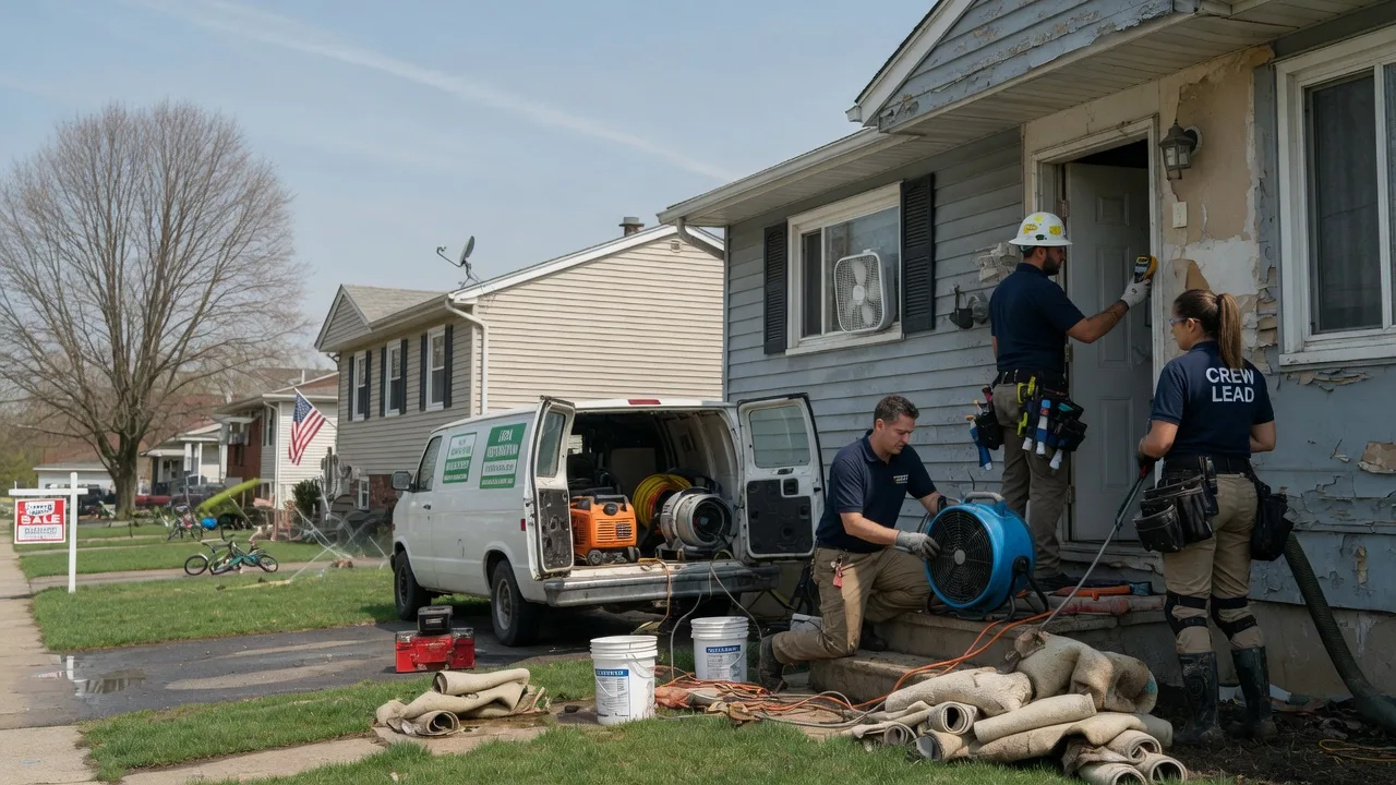 Flood Cleanup in East Alton, IL near me