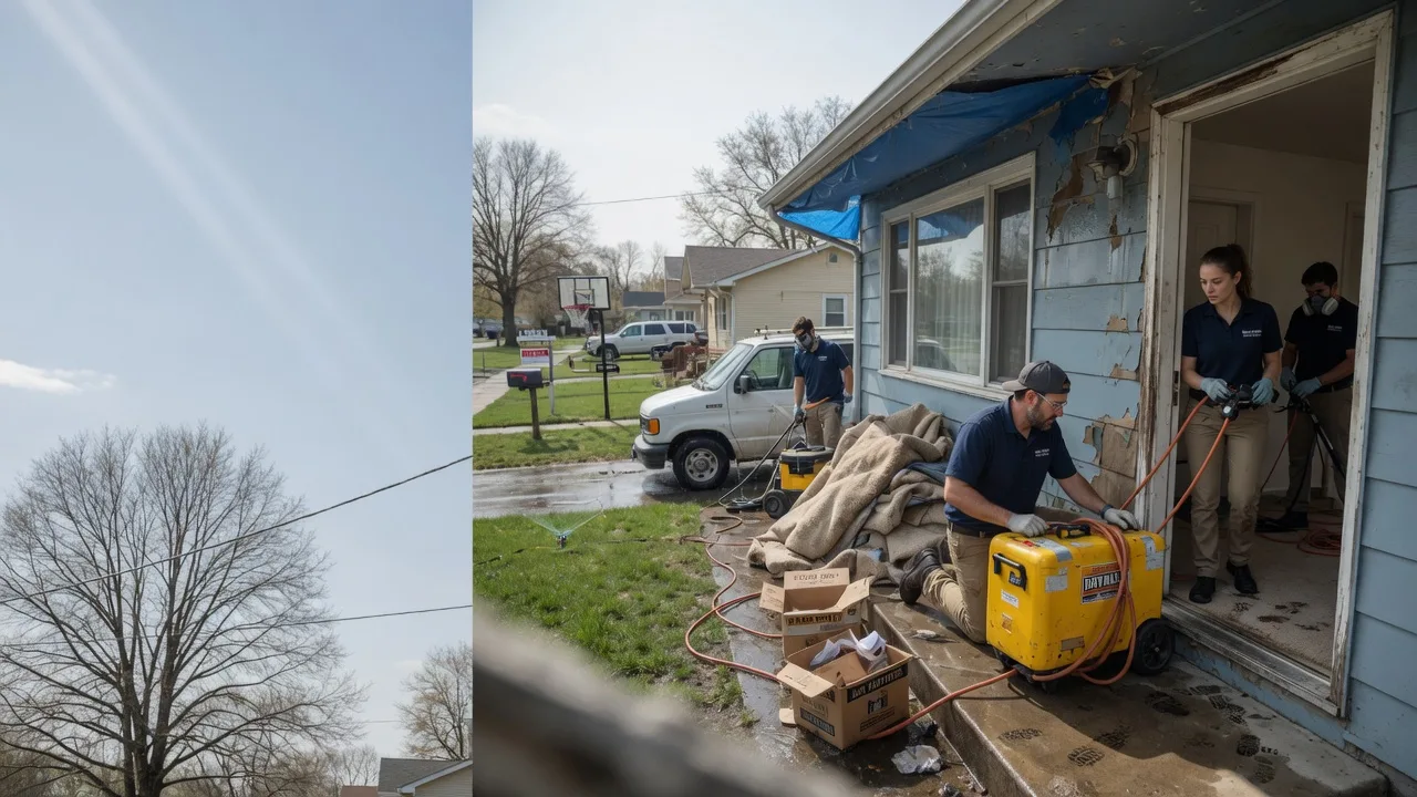 Basement Flood Cleanup in East Alton, IL near me